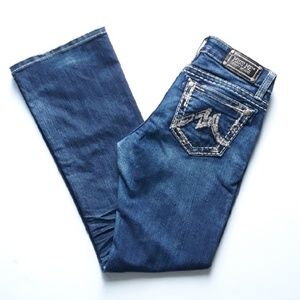 Miss Me Easy boot denim jeans, size 26